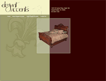 Tablet Screenshot of elegantaccents.com